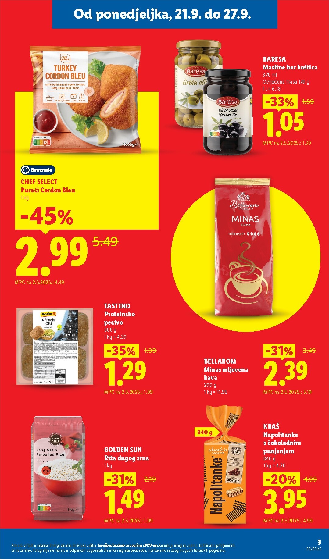 lidl - Aktualni katalog Lidl - Super Ponuda od ponedjeljka, 21.09.2026 do nedjelje, 27.09.2026 - page: 3