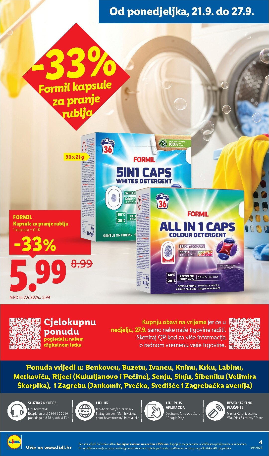 lidl - Aktualni katalog Lidl - Super Ponuda od ponedjeljka, 21.09.2026 do nedjelje, 27.09.2026 - page: 4