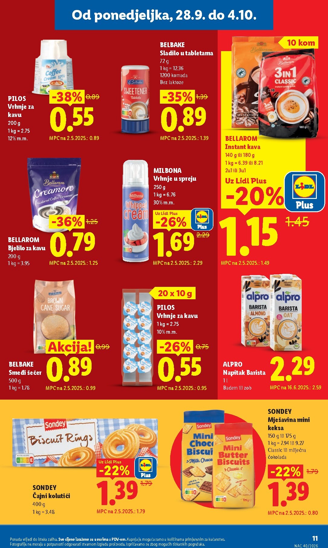 lidl - Novi Lidl katalog od ponedjeljka, 28.09.2026 do nedjelje, 04.10.2026 - page: 11