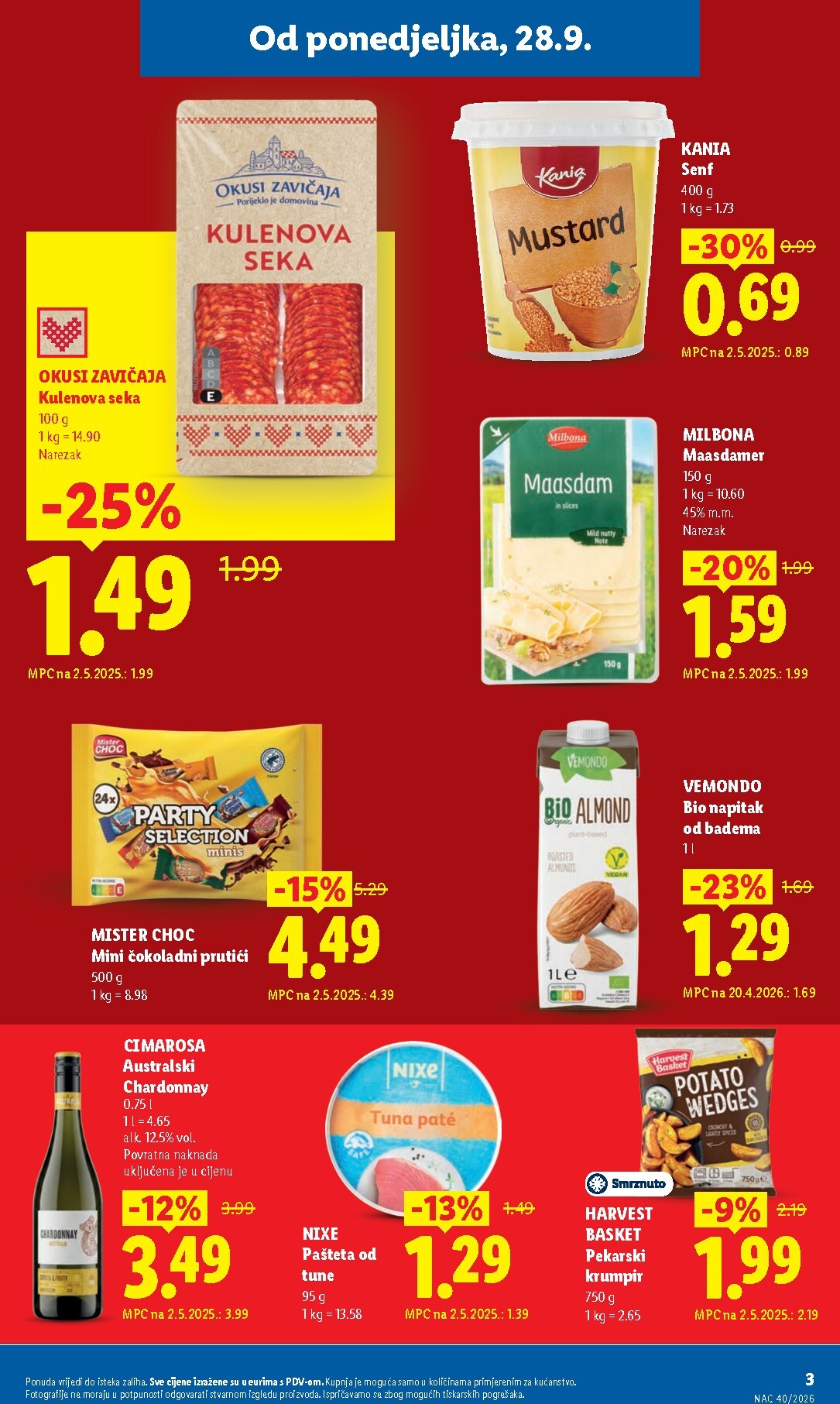 lidl - Novi Lidl katalog od ponedjeljka, 28.09.2026 do nedjelje, 04.10.2026 - page: 3