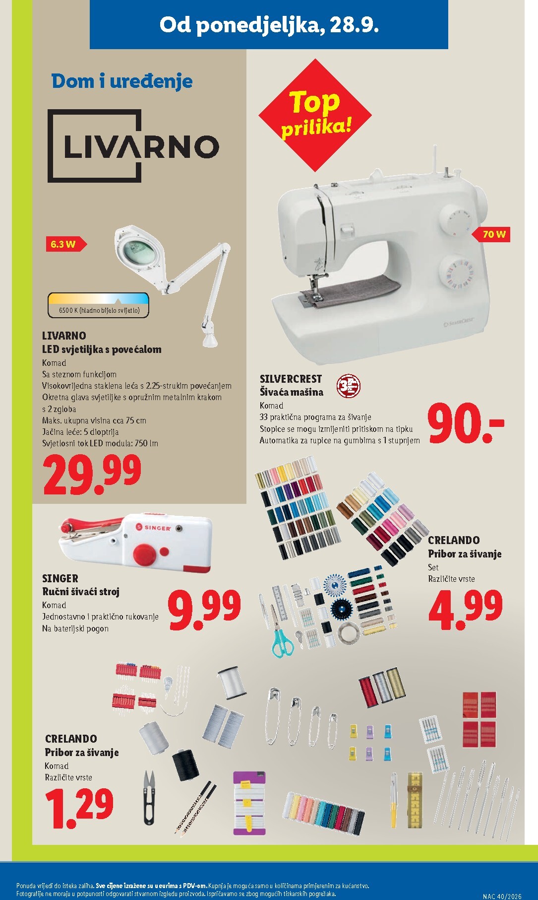 lidl - Novi Lidl katalog od ponedjeljka, 28.09.2026 do nedjelje, 04.10.2026 - page: 35