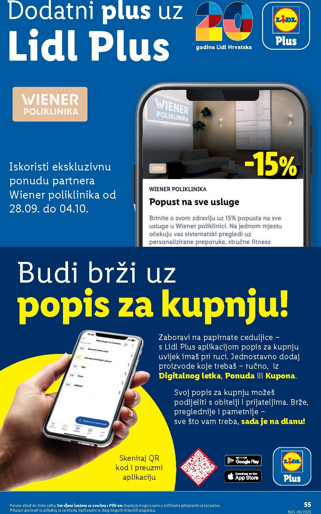 lidl - Novi Lidl katalog od ponedjeljka, 28.09.2026 do nedjelje, 04.10.2026 - page: 55