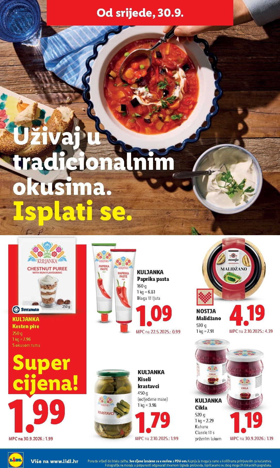 lidl - Novi Lidl katalog od ponedjeljka, 28.09.2026 do nedjelje, 04.10.2026 - page: 62