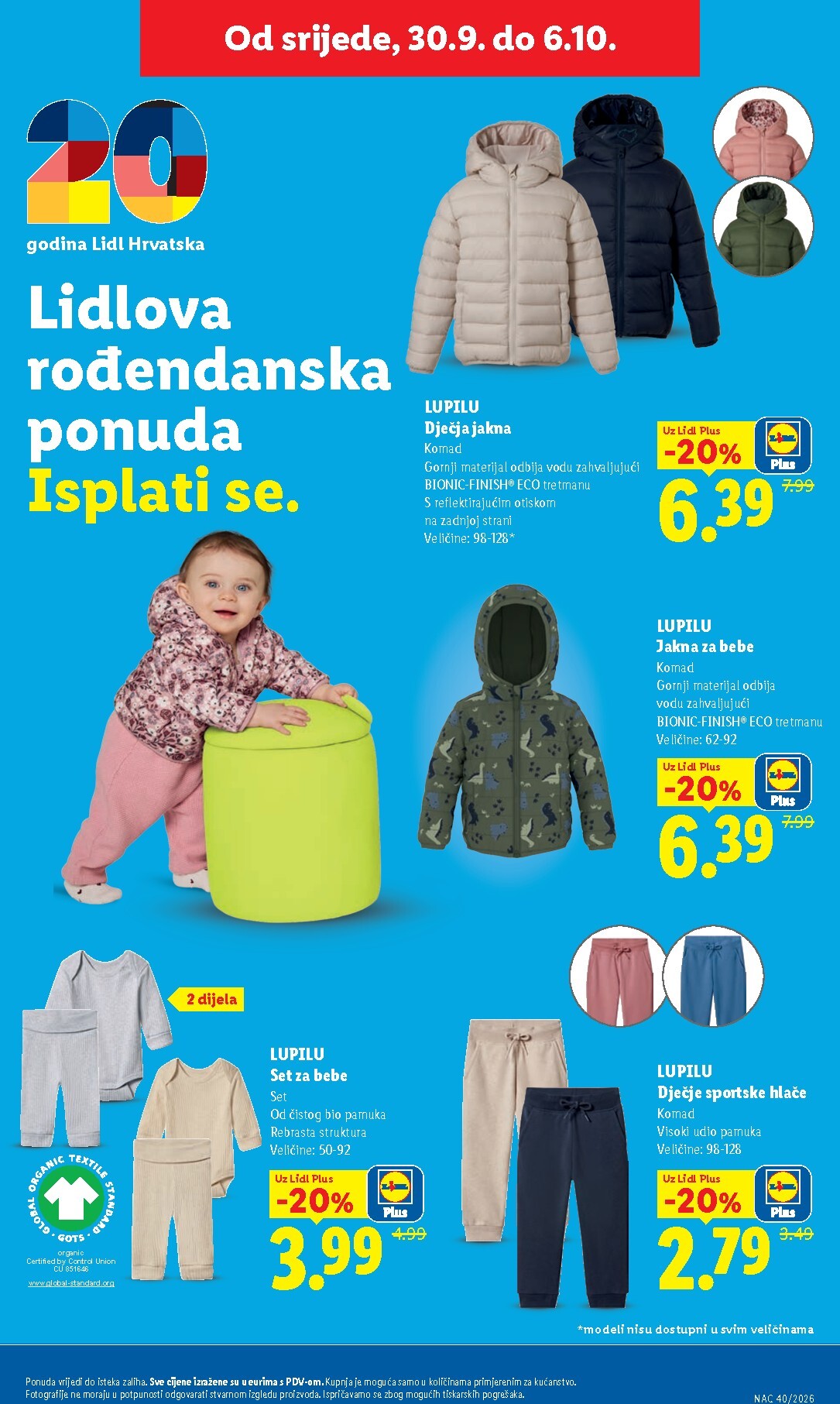 lidl - Novi Lidl katalog od ponedjeljka, 28.09.2026 do nedjelje, 04.10.2026 - page: 43
