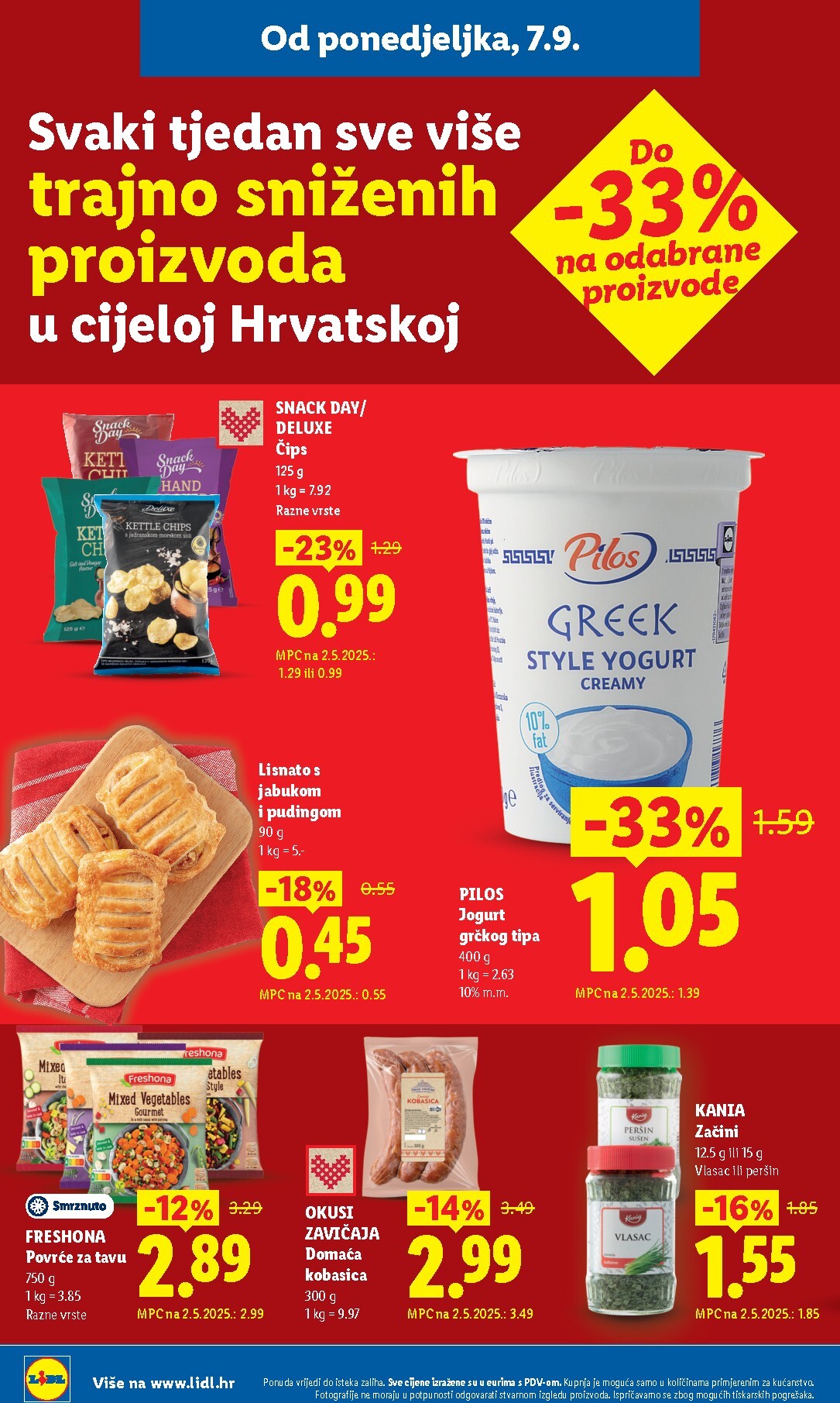lidl - Aktualni katalog Lidl - Svaki tjedan trajno snižene cijene od ponedjeljka, 28.09.2026 do nedjelje, 04.10.2026 - page: 10