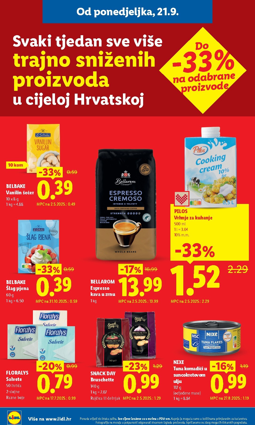 lidl - Aktualni katalog Lidl - Svaki tjedan trajno snižene cijene od ponedjeljka, 28.09.2026 do nedjelje, 04.10.2026 - page: 4