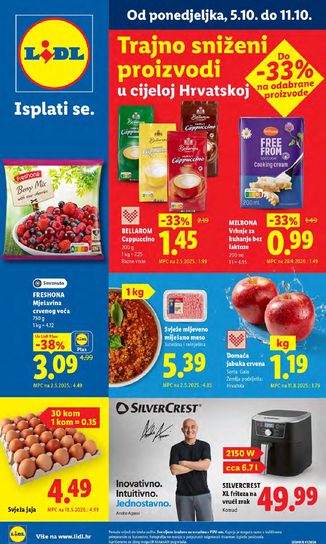 lidl - Novi Lidl katalog od ponedjeljka, 05.10.2026 do nedjelje, 11.10.2026 - page: 1