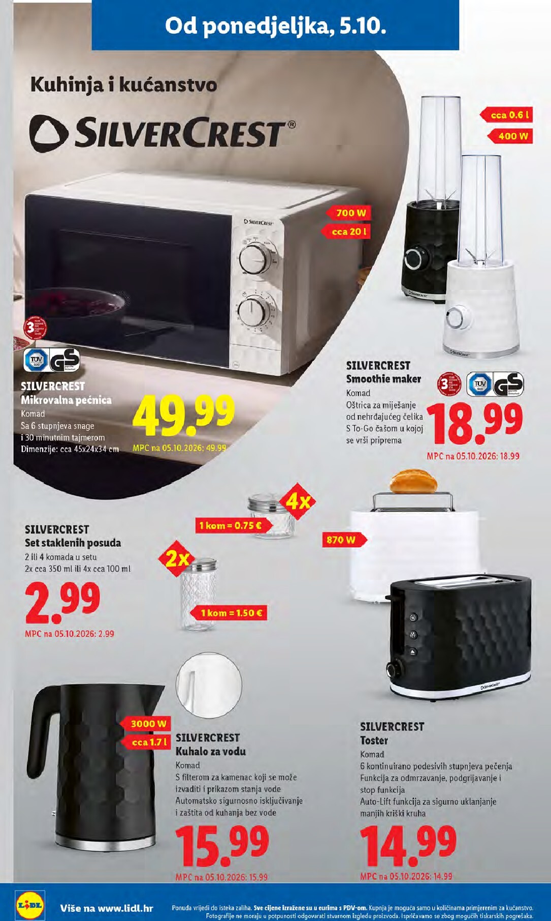 lidl - Novi Lidl katalog od ponedjeljka, 05.10.2026 do nedjelje, 11.10.2026 - page: 34
