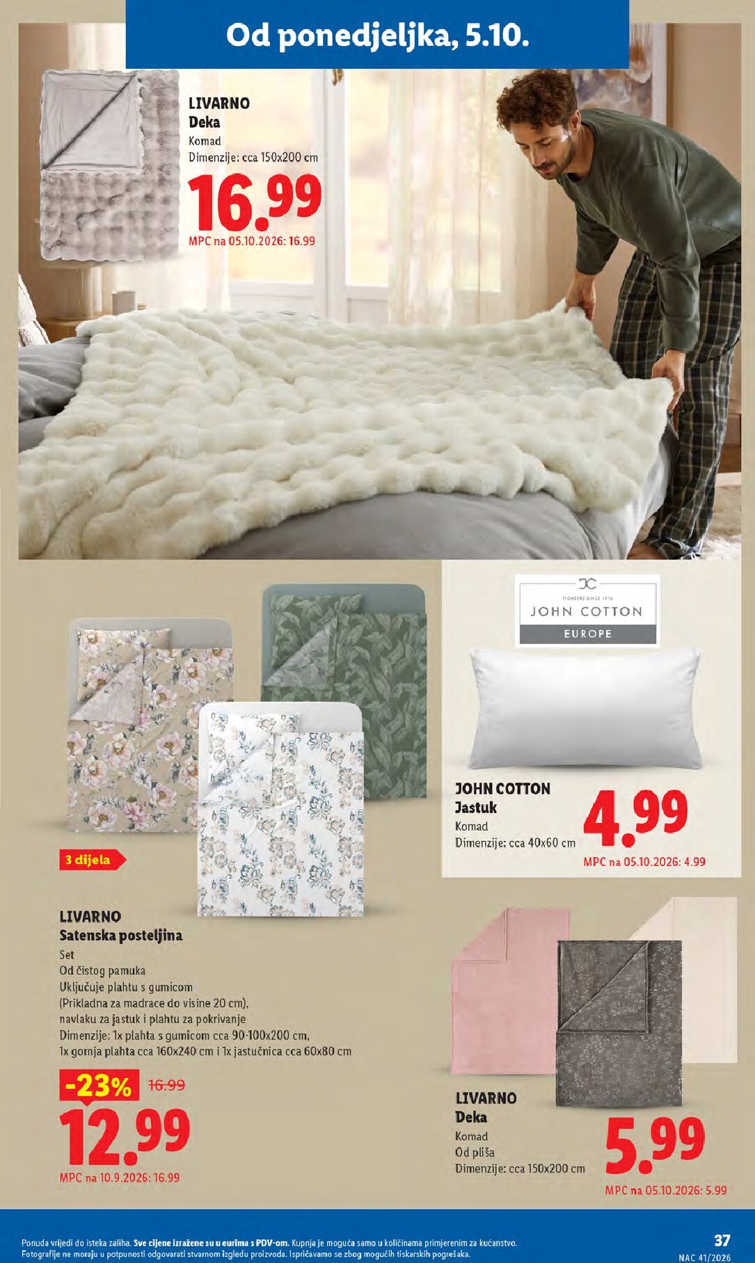 lidl - Novi Lidl katalog od ponedjeljka, 05.10.2026 do nedjelje, 11.10.2026 - page: 37