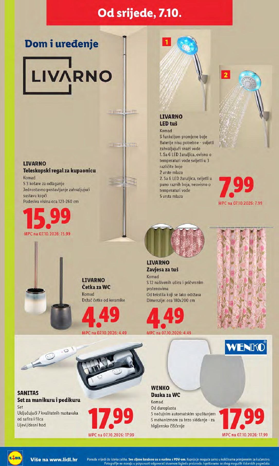 lidl - Novi Lidl katalog od ponedjeljka, 05.10.2026 do nedjelje, 11.10.2026 - page: 48