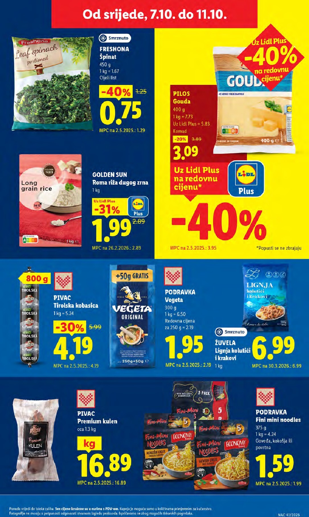 lidl - Novi Lidl katalog od ponedjeljka, 05.10.2026 do nedjelje, 11.10.2026 - page: 63