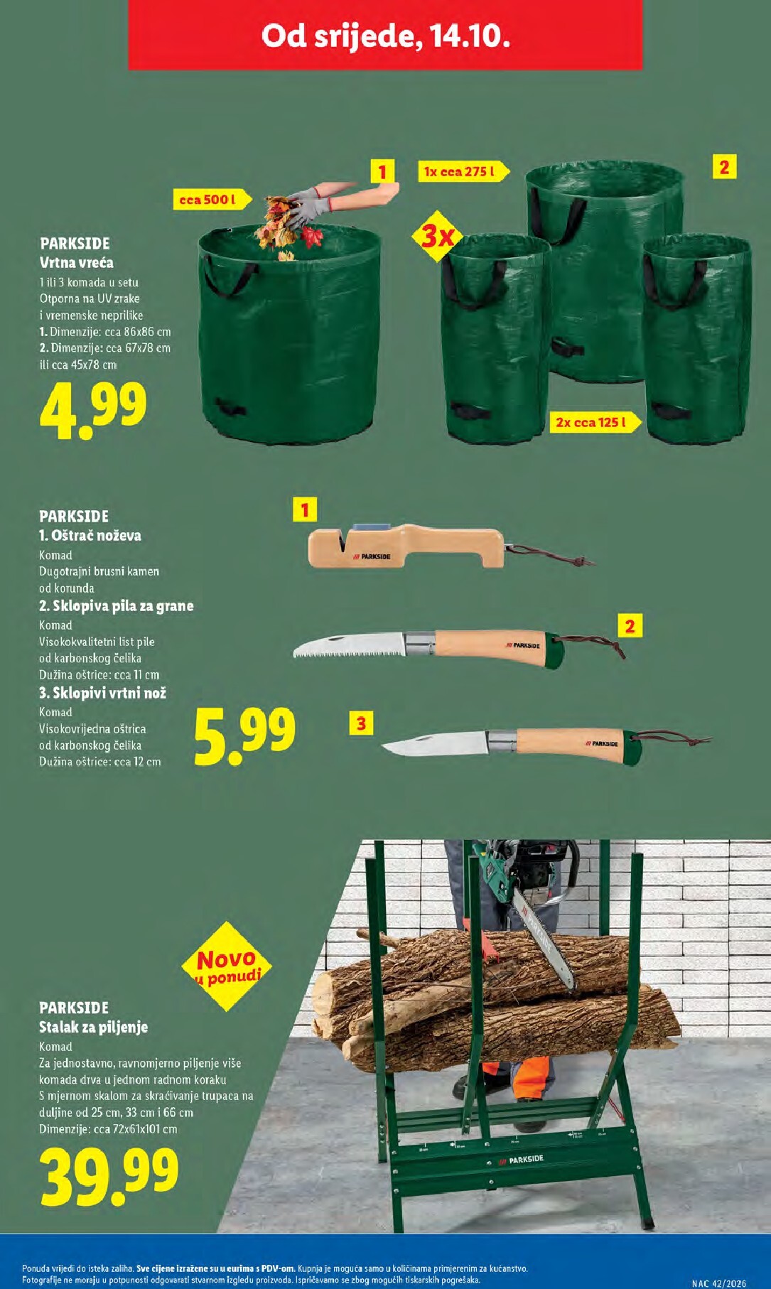lidl - Novi Lidl katalog od ponedjeljka, 12.10.2026 do nedjelje, 18.10.2026 - page: 43