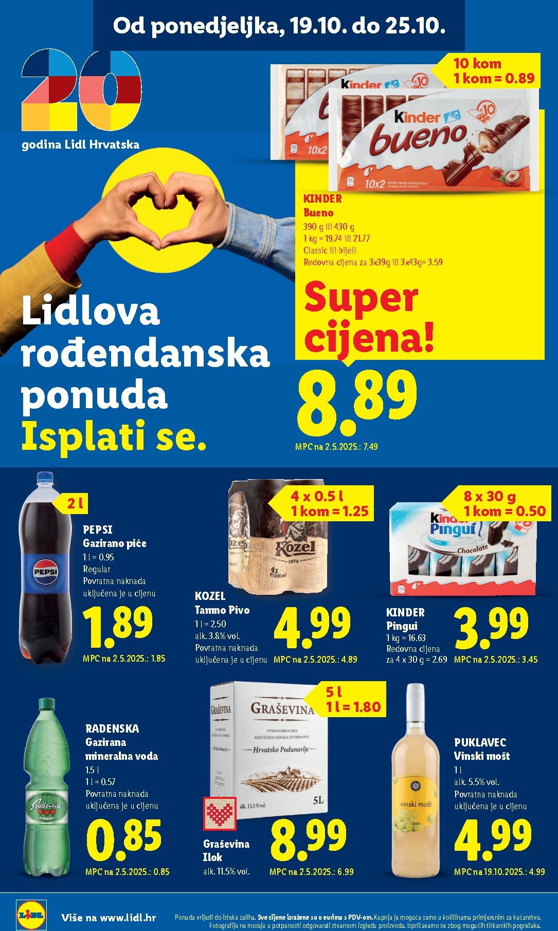 lidl - Novi Lidl katalog od ponedjeljka, 19.10.2026 do nedjelje, 25.10.2026 - page: 6