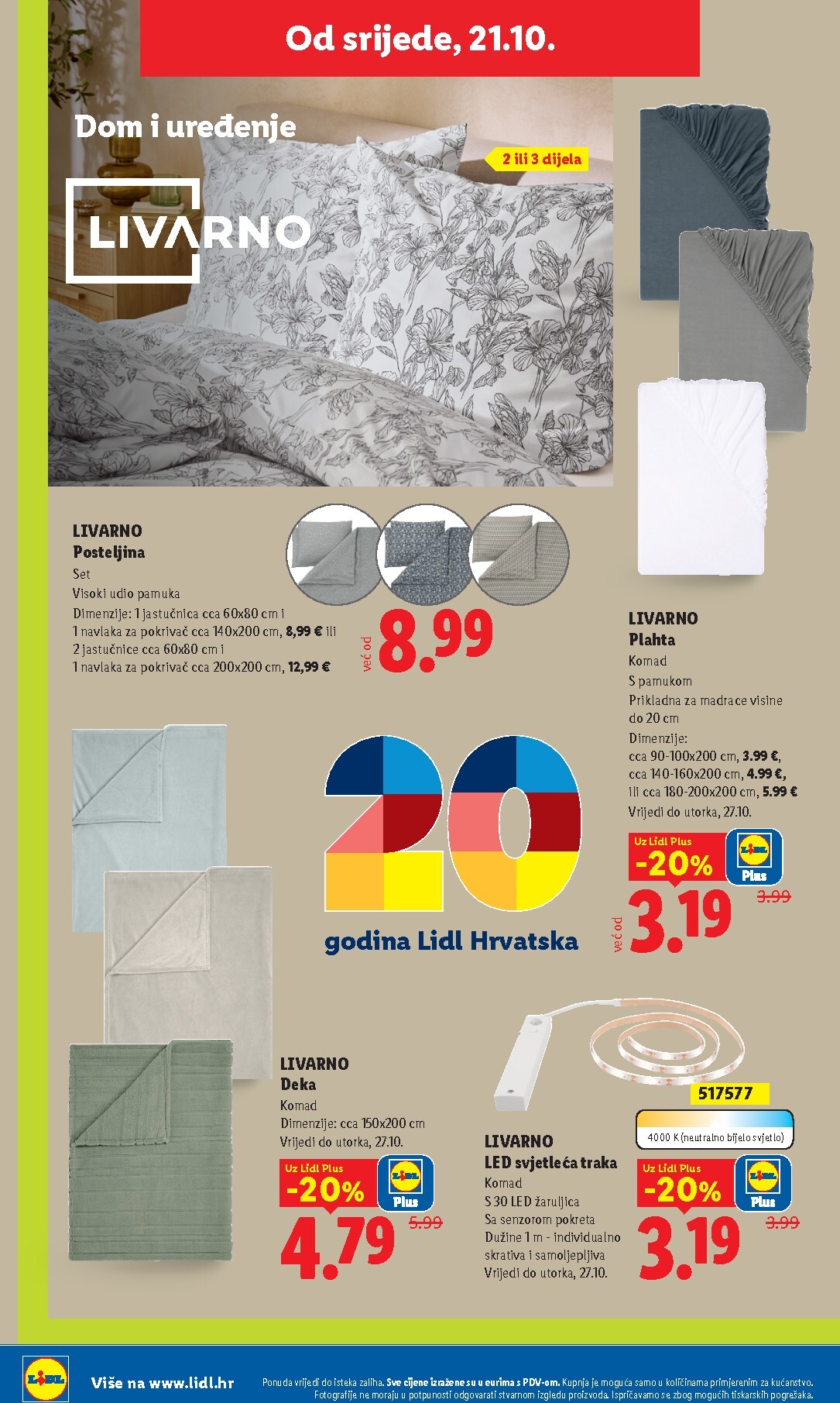 lidl - Novi Lidl katalog od ponedjeljka, 19.10.2026 do nedjelje, 25.10.2026 - page: 50