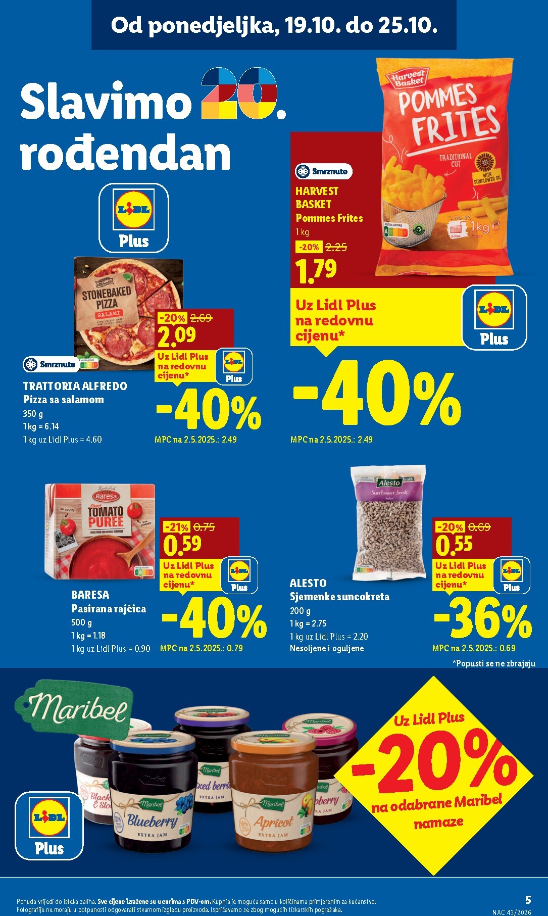 lidl - Novi Lidl katalog od ponedjeljka, 19.10.2026 do nedjelje, 25.10.2026 - page: 5