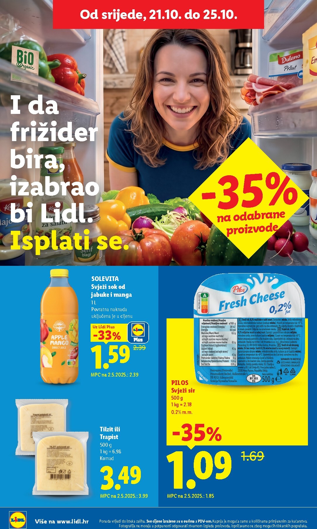 lidl - Novi Lidl katalog od ponedjeljka, 19.10.2026 do nedjelje, 25.10.2026 - page: 62