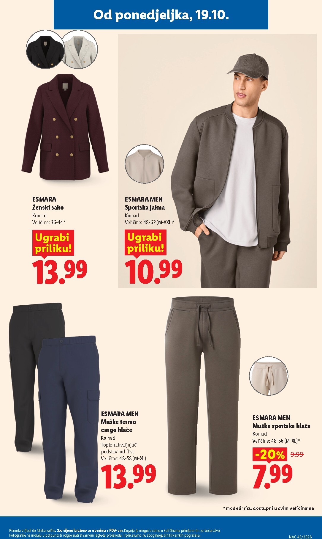 lidl - Novi Lidl katalog od ponedjeljka, 19.10.2026 do nedjelje, 25.10.2026 - page: 33