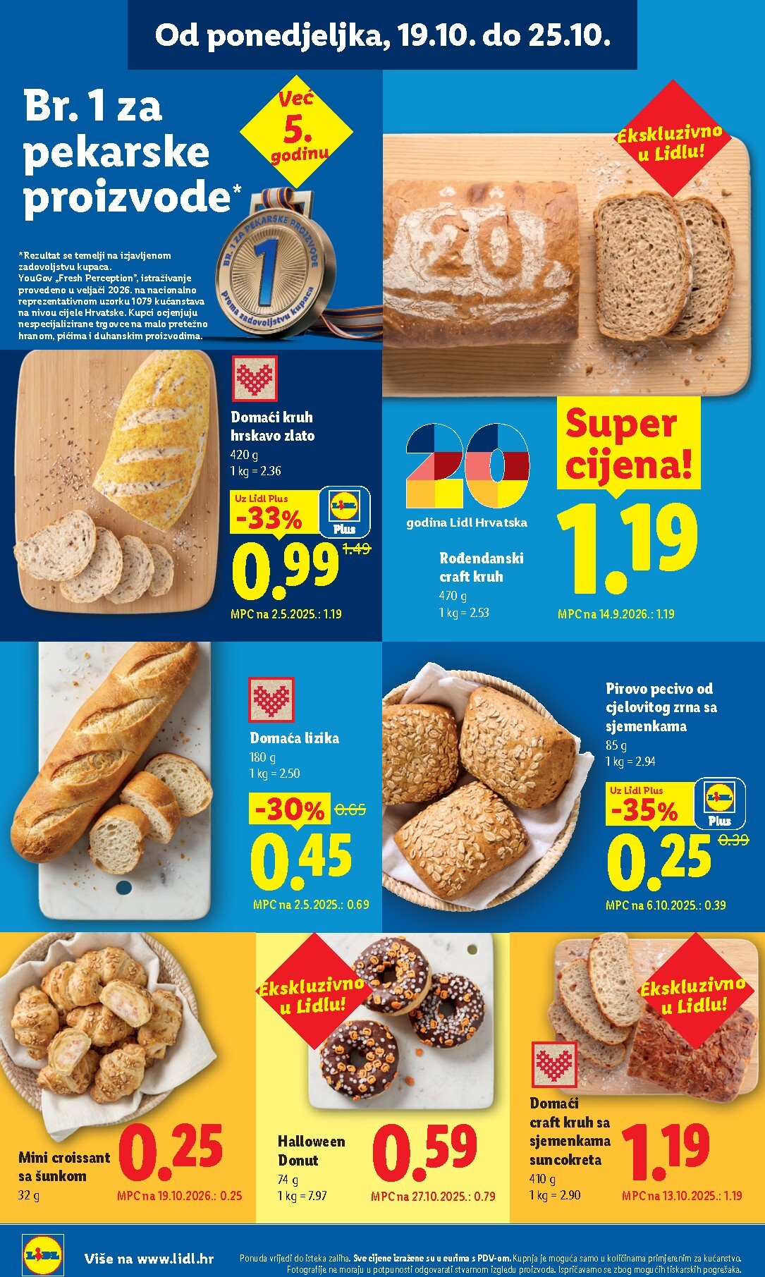 lidl - Novi Lidl katalog od ponedjeljka, 19.10.2026 do nedjelje, 25.10.2026 - page: 10