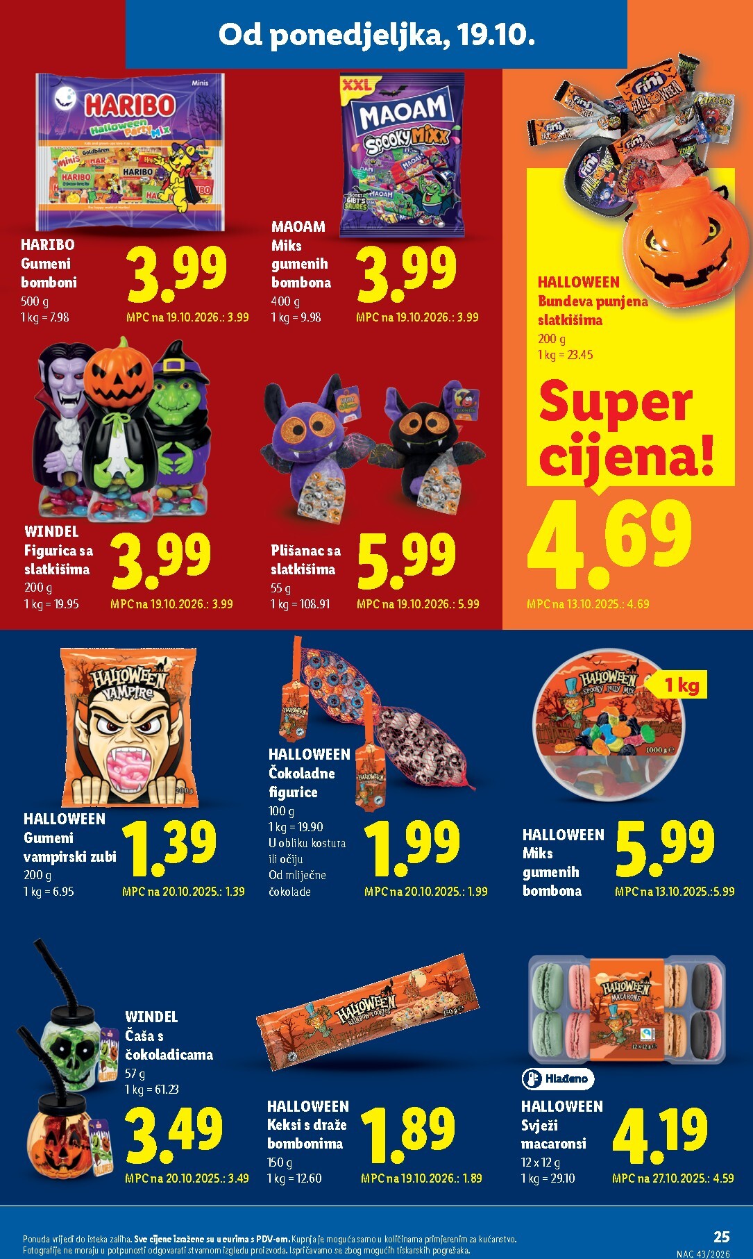lidl - Aktualni katalog Lidl od ponedjeljka, 19.10.2026 do nedjelje, 25.10.2026 - page: 25
