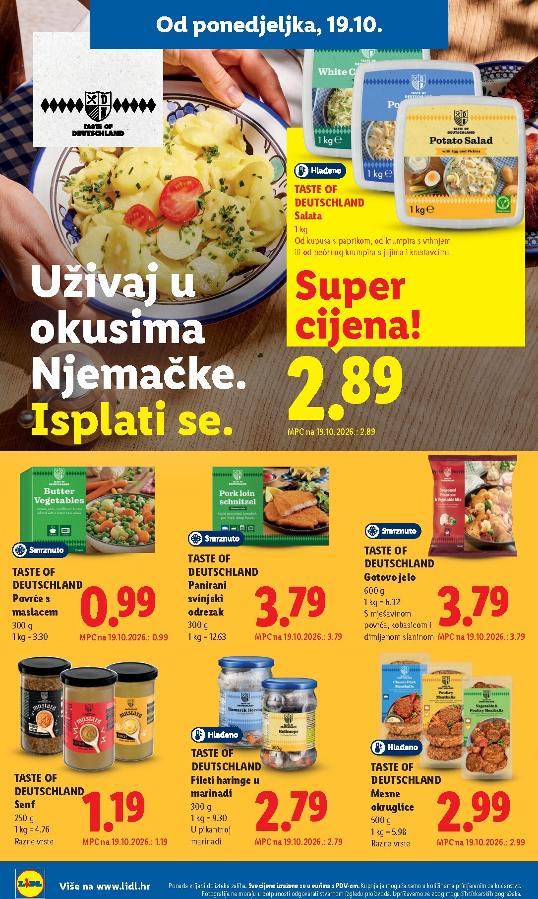 lidl - Aktualni katalog Lidl od ponedjeljka, 19.10.2026 do nedjelje, 25.10.2026 - page: 20