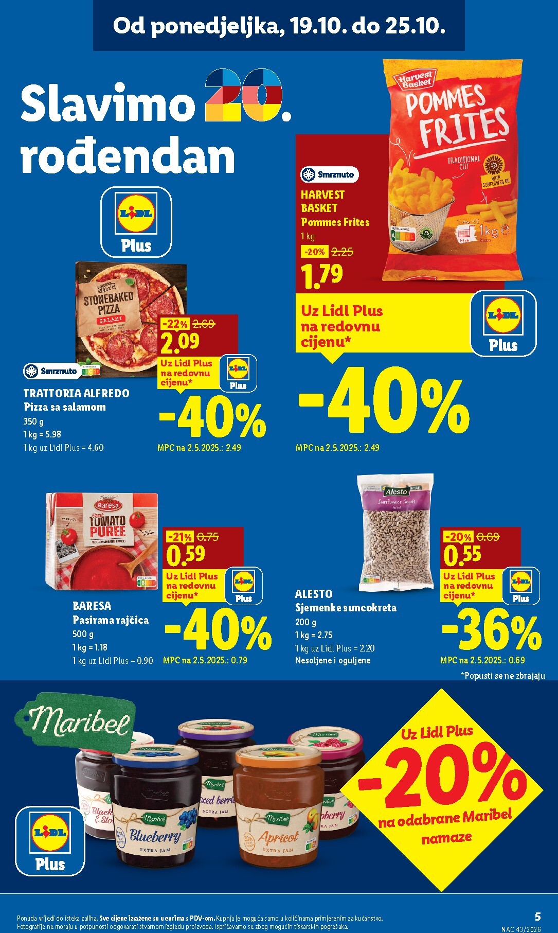 lidl - Aktualni katalog Lidl od ponedjeljka, 19.10.2026 do nedjelje, 25.10.2026 - page: 5