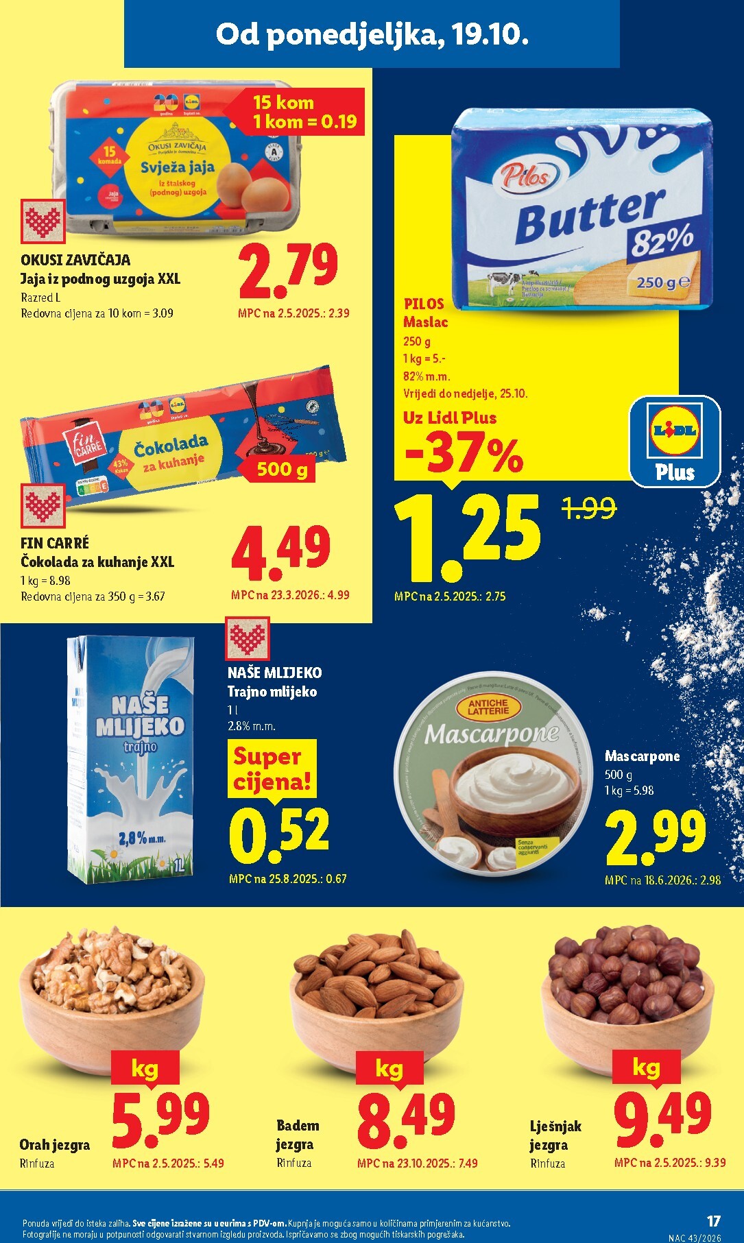 lidl - Aktualni katalog Lidl od ponedjeljka, 19.10.2026 do nedjelje, 25.10.2026 - page: 17