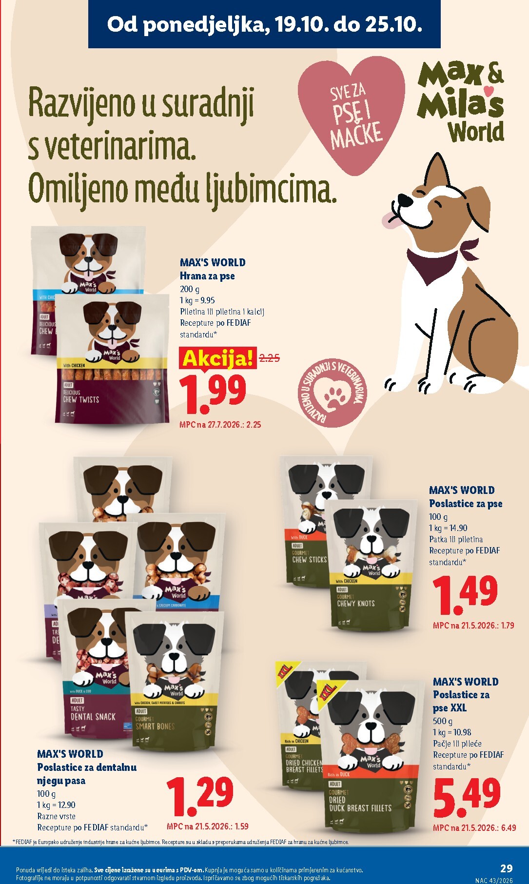 lidl - Aktualni katalog Lidl od ponedjeljka, 19.10.2026 do nedjelje, 25.10.2026 - page: 29