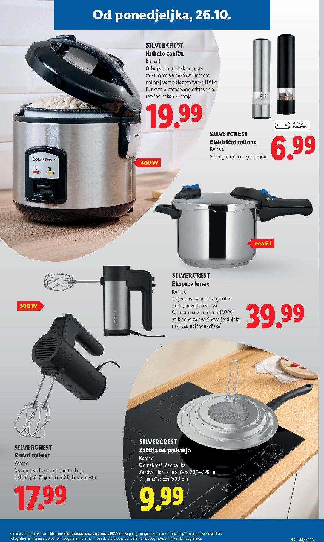 lidl - Novi Lidl katalog od ponedjeljka, 26.10.2026 do subote, 31.10.2026 - page: 43