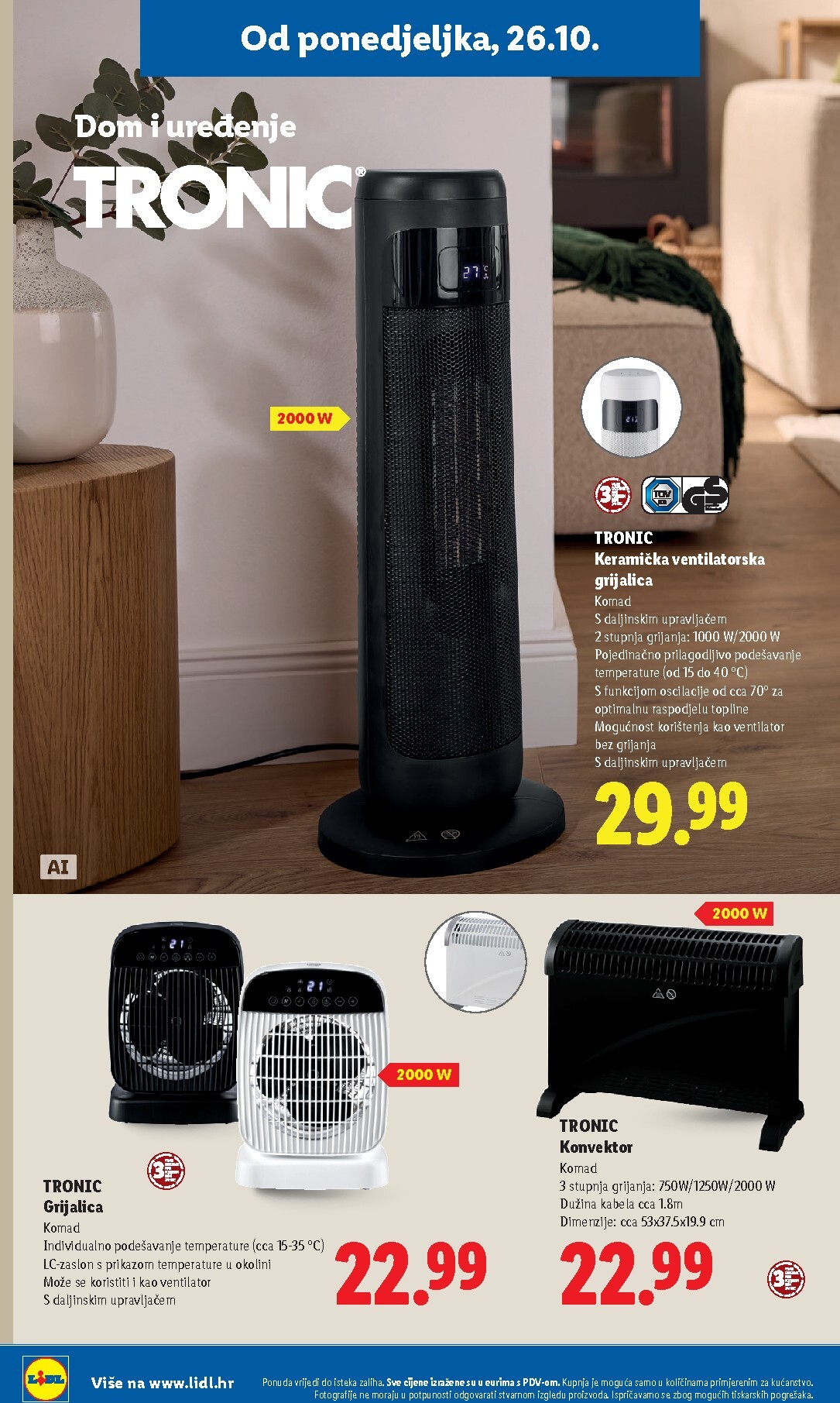 lidl - Novi Lidl katalog od ponedjeljka, 26.10.2026 do subote, 31.10.2026 - page: 48
