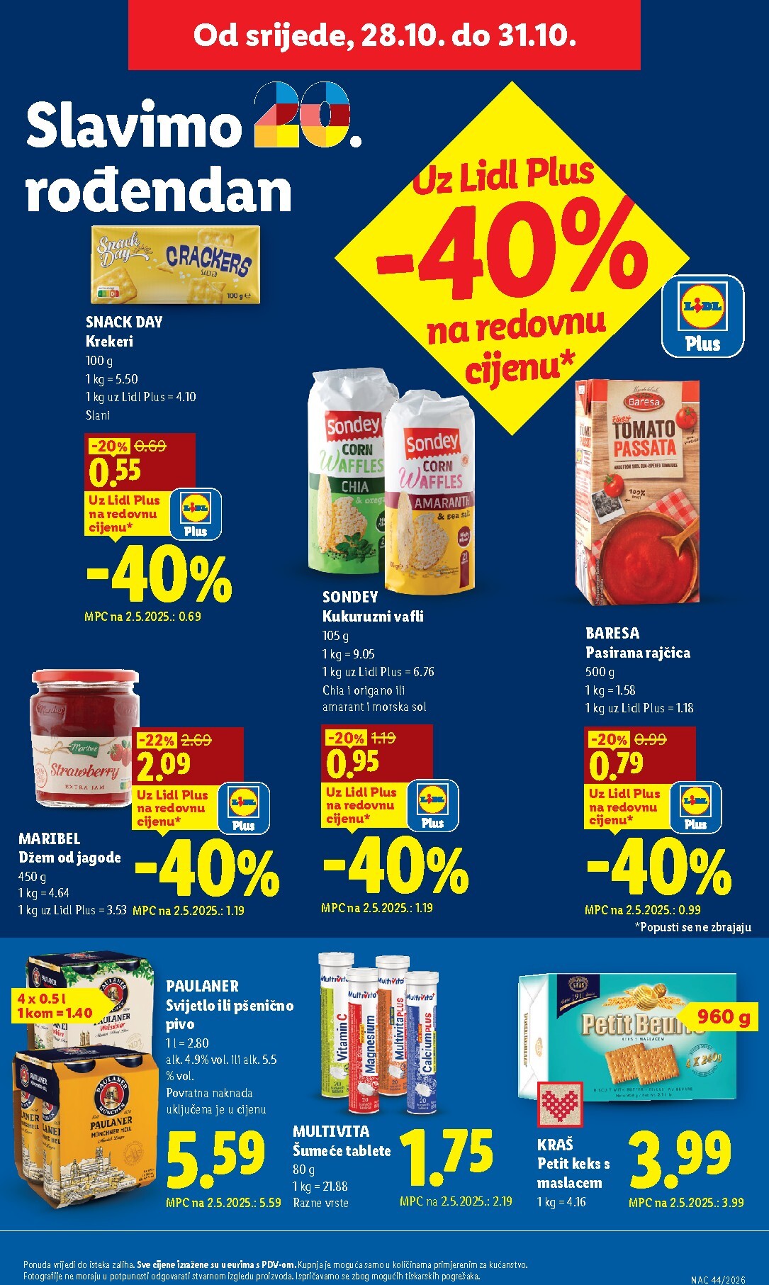 lidl - Novi Lidl katalog od ponedjeljka, 26.10.2026 do subote, 31.10.2026 - page: 69