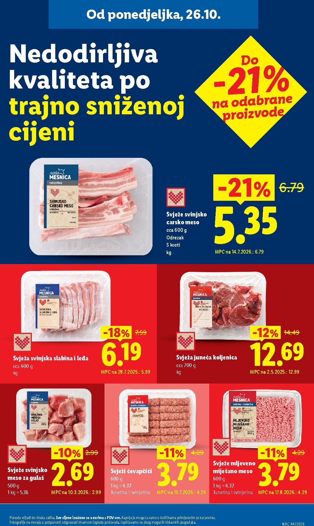 lidl - Novi Lidl katalog od ponedjeljka, 26.10.2026 do subote, 31.10.2026 - page: 7