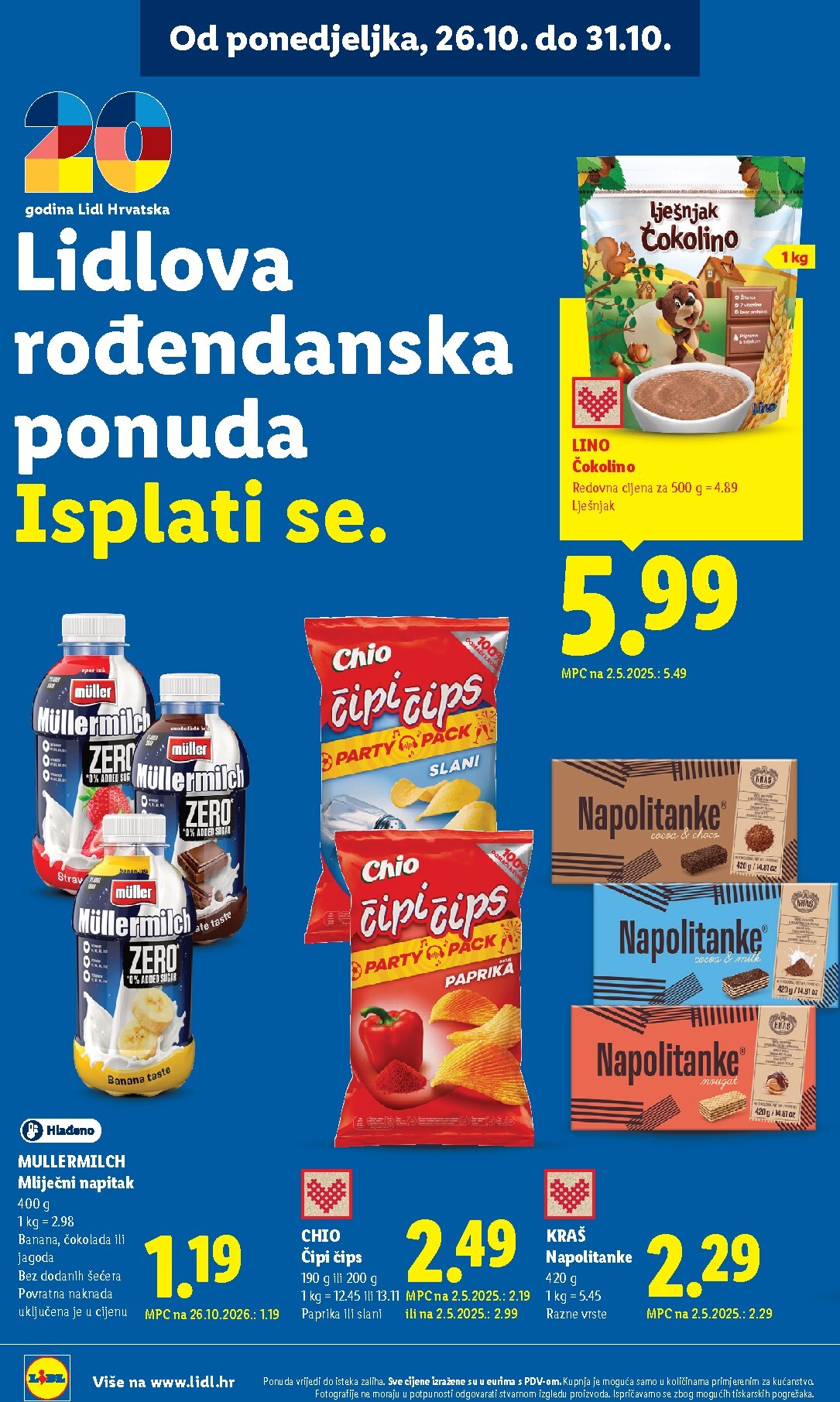 lidl - Novi Lidl katalog od ponedjeljka, 26.10.2026 do subote, 31.10.2026 - page: 12