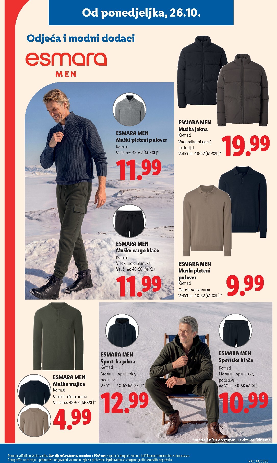 lidl - Novi Lidl katalog od ponedjeljka, 26.10.2026 do subote, 31.10.2026 - page: 45
