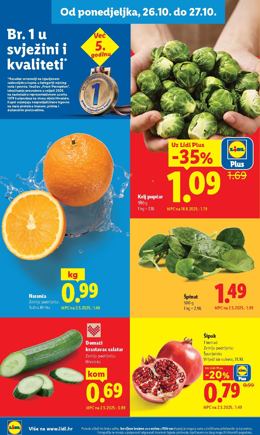 lidl - Novi Lidl katalog od ponedjeljka, 26.10.2026 do subote, 31.10.2026 - page: 8
