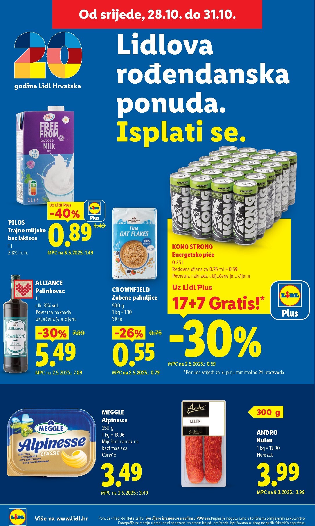 lidl - Novi Lidl katalog od ponedjeljka, 26.10.2026 do subote, 31.10.2026 - page: 68