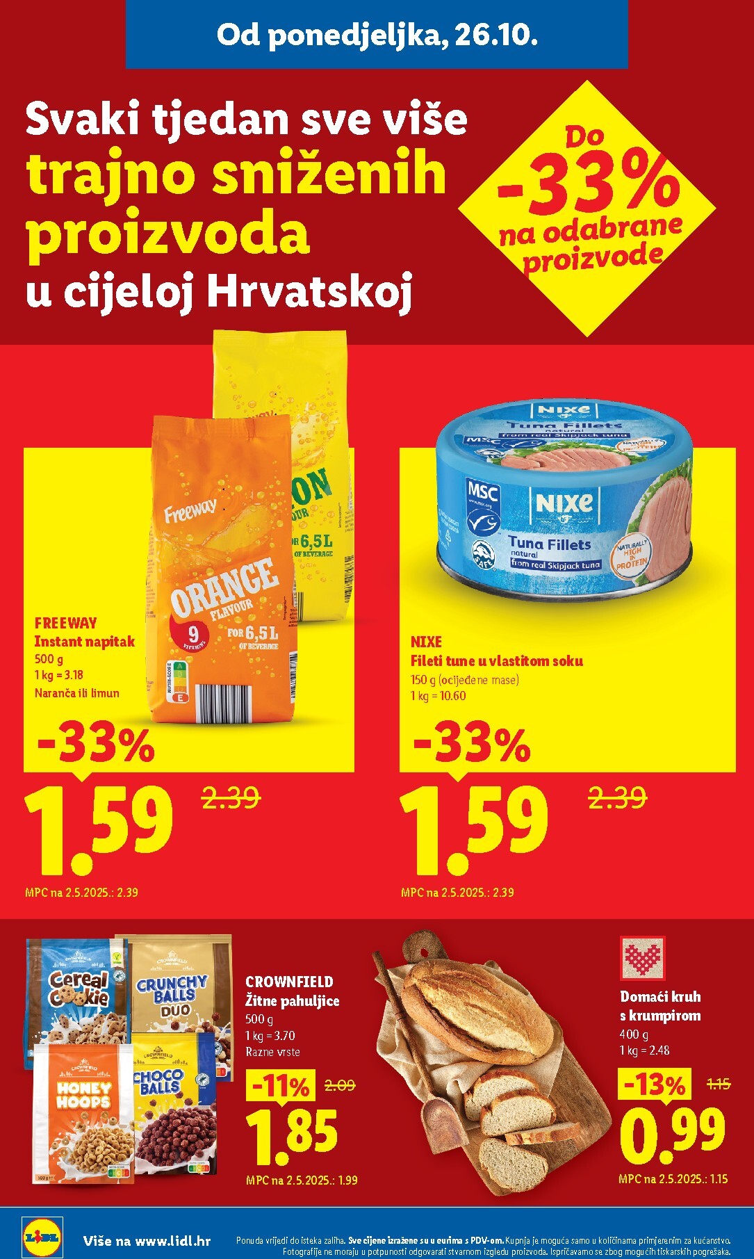 lidl - Novi Lidl katalog od ponedjeljka, 26.10.2026 do subote, 31.10.2026 - page: 2