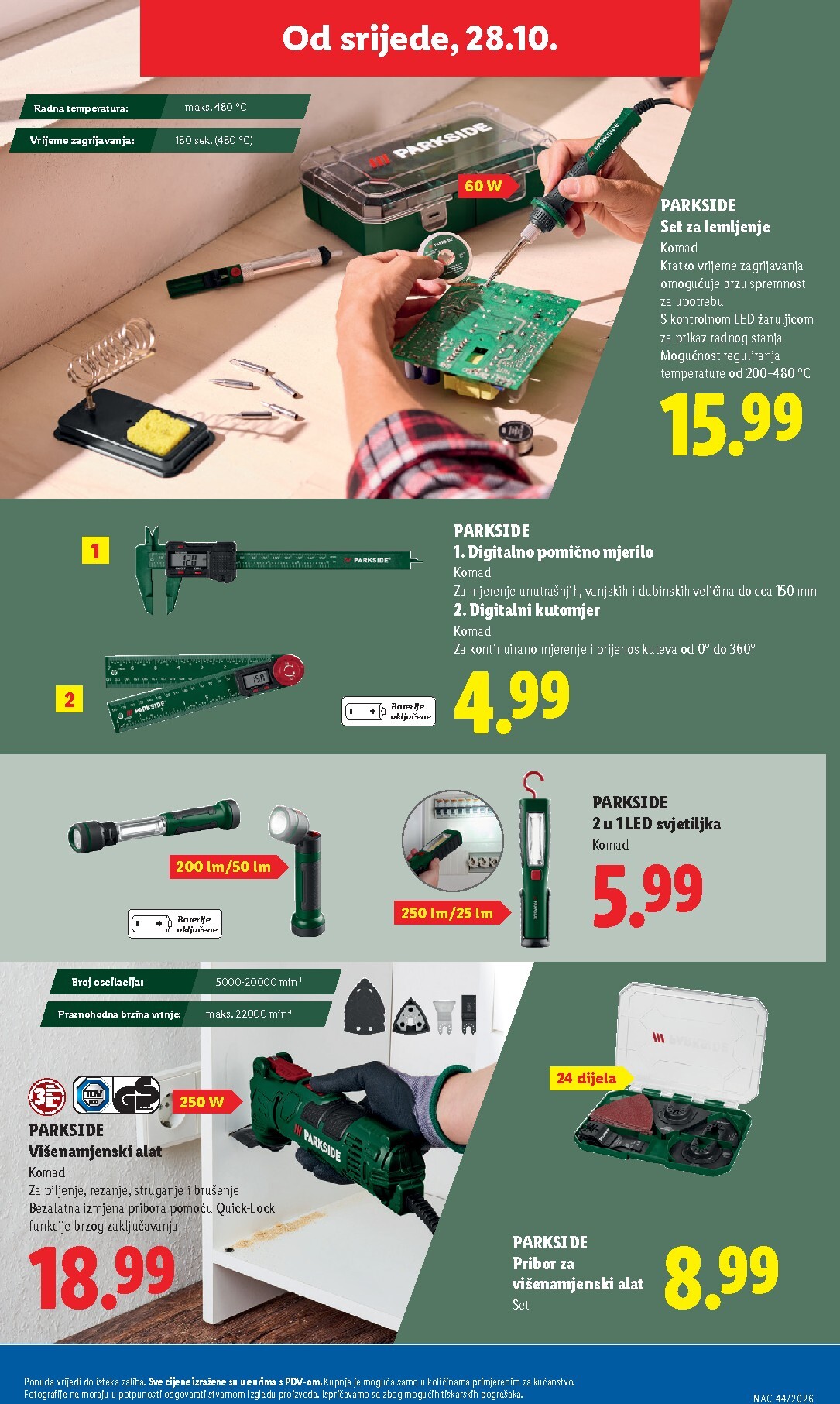 lidl - Novi Lidl katalog od ponedjeljka, 26.10.2026 do subote, 31.10.2026 - page: 57