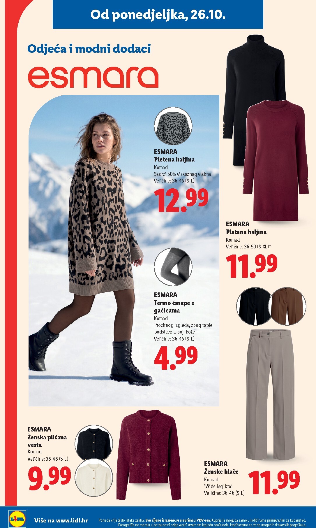 lidl - Novi Lidl katalog od ponedjeljka, 26.10.2026 do subote, 31.10.2026 - page: 46