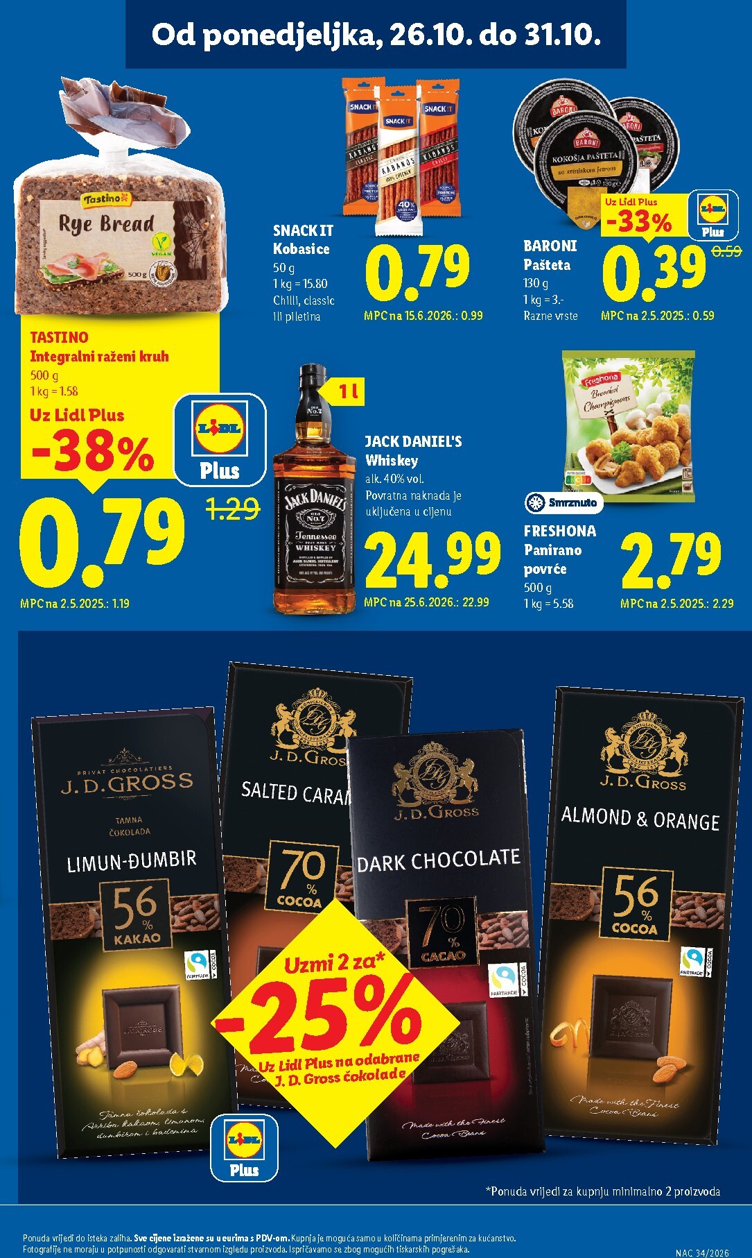 lidl - Novi Lidl katalog od ponedjeljka, 26.10.2026 do subote, 31.10.2026 - page: 13