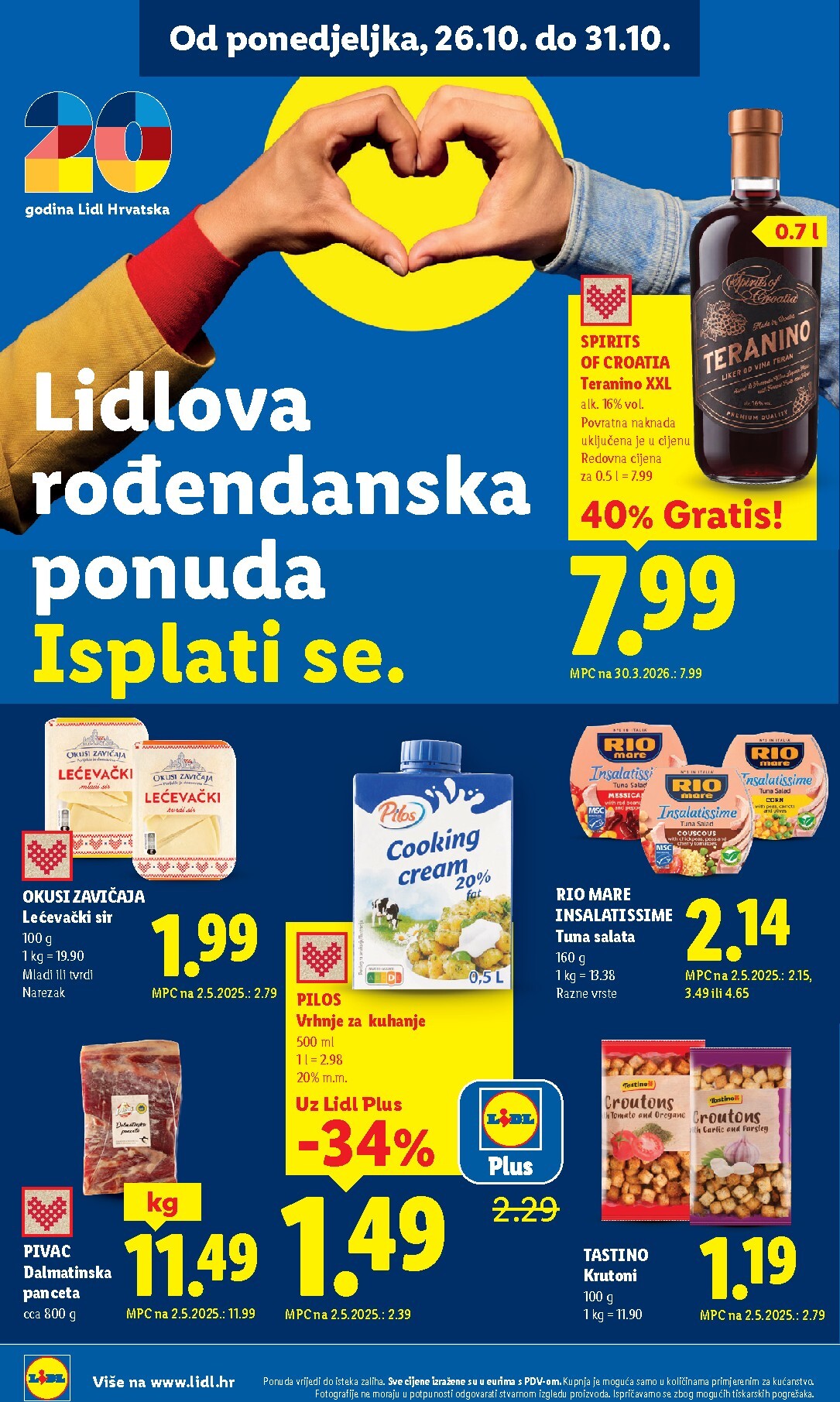 lidl - Novi Lidl katalog od ponedjeljka, 26.10.2026 do subote, 31.10.2026 - page: 10