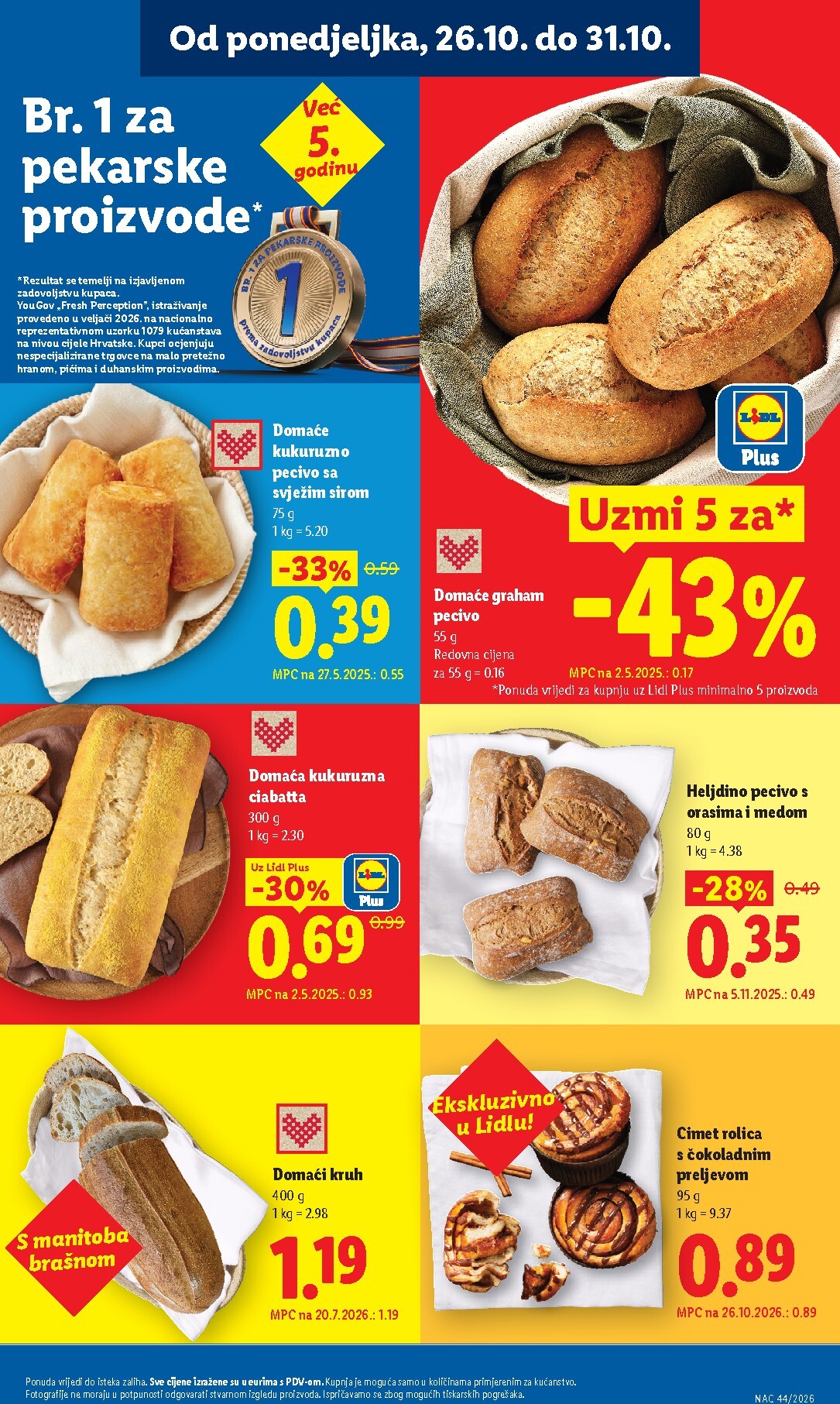 lidl - Novi Lidl katalog od ponedjeljka, 26.10.2026 do subote, 31.10.2026 - page: 17