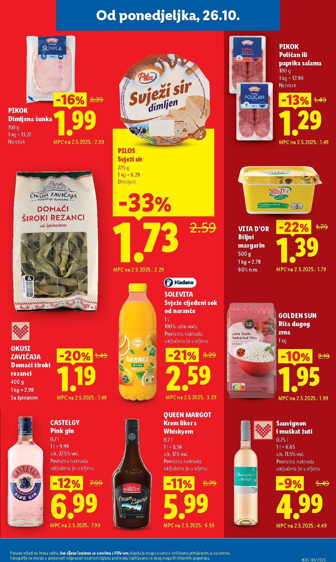 lidl - Novi Lidl katalog od ponedjeljka, 26.10.2026 do subote, 31.10.2026 - page: 3