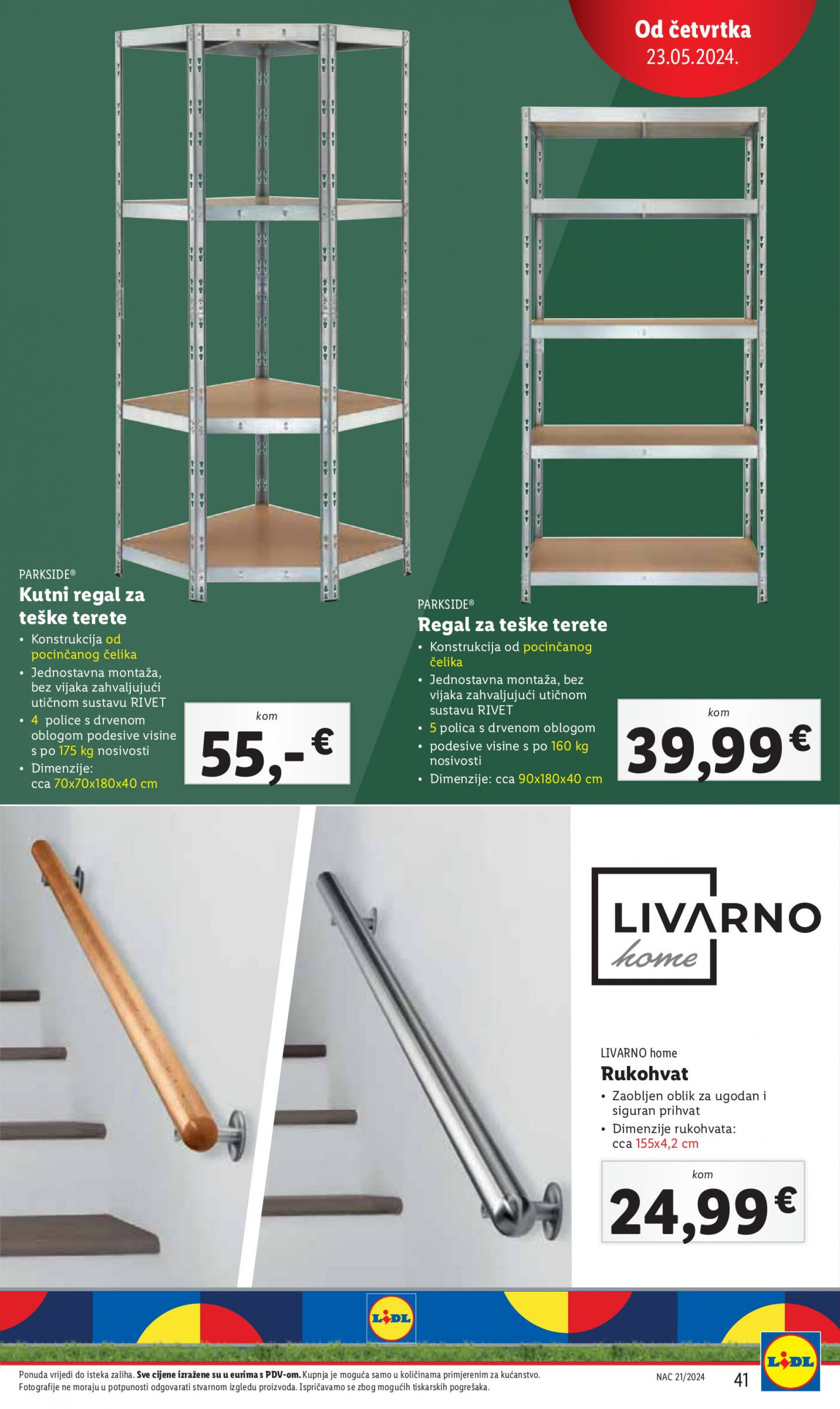 lidl - Novi katalog Lidl 20.05. - 26.05. - page: 41