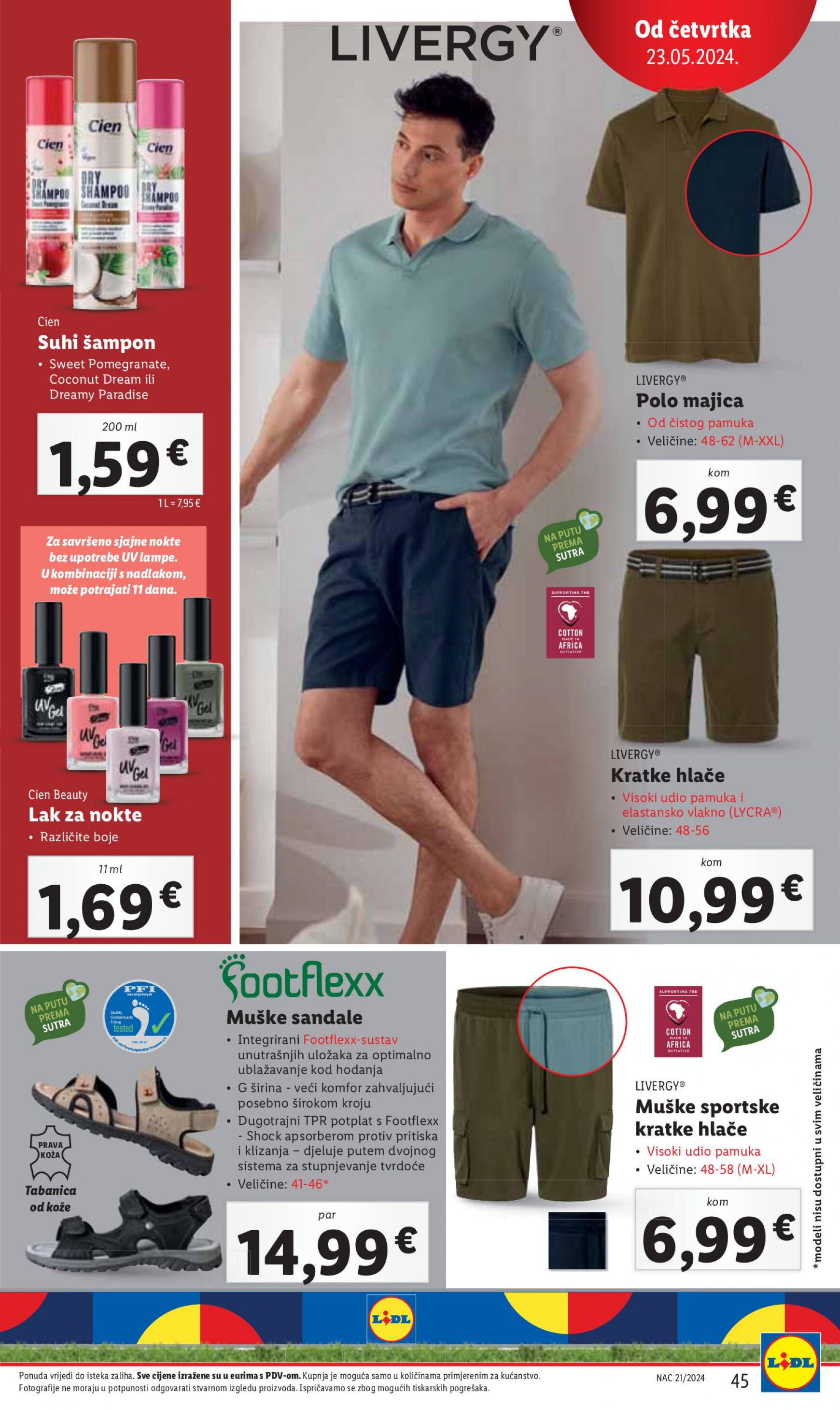 lidl - Novi katalog Lidl 20.05. - 26.05. - page: 45