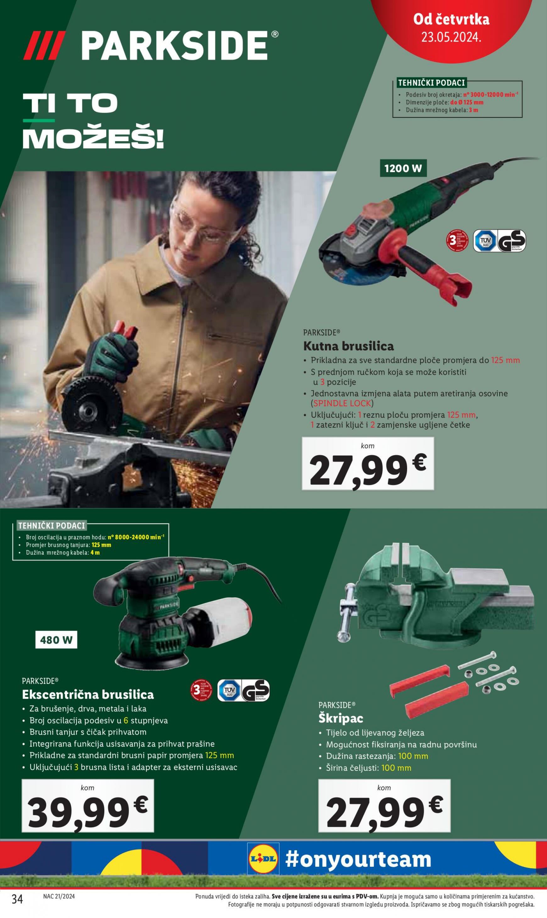 lidl - Novi katalog Lidl 20.05. - 26.05. - page: 34