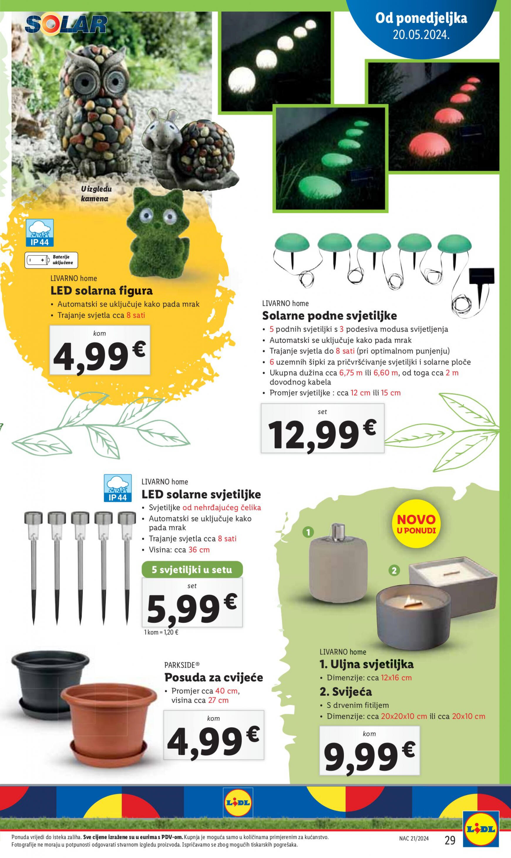 lidl - Novi katalog Lidl 20.05. - 26.05. - page: 29