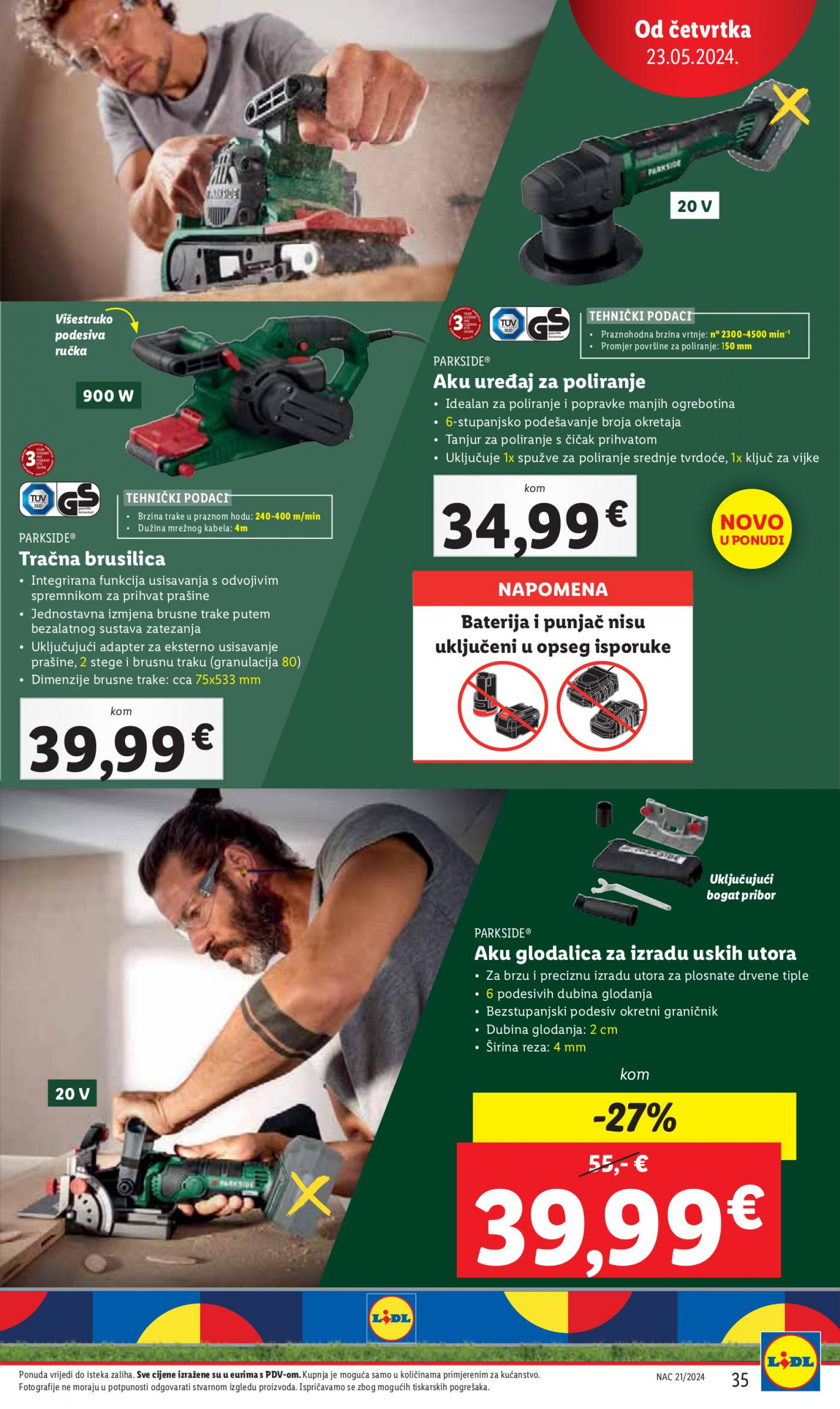 lidl - Novi katalog Lidl 20.05. - 26.05. - page: 35