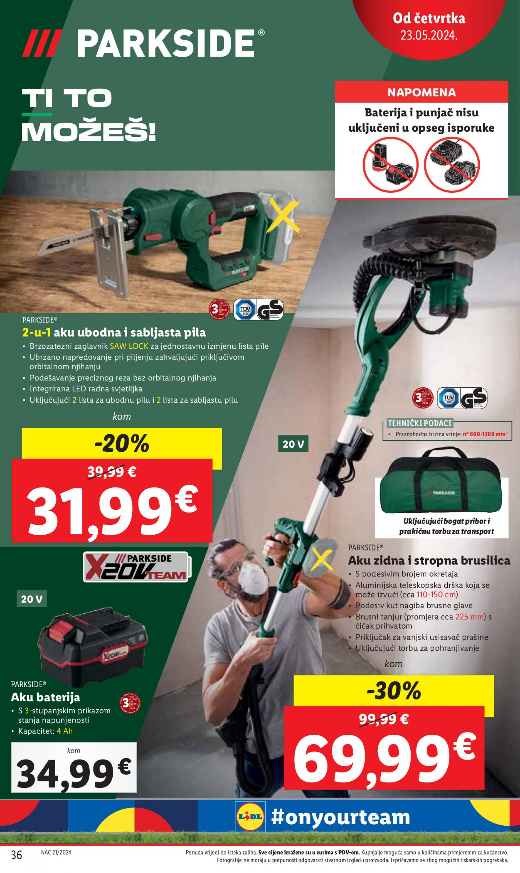 lidl - Novi katalog Lidl 20.05. - 26.05. - page: 36