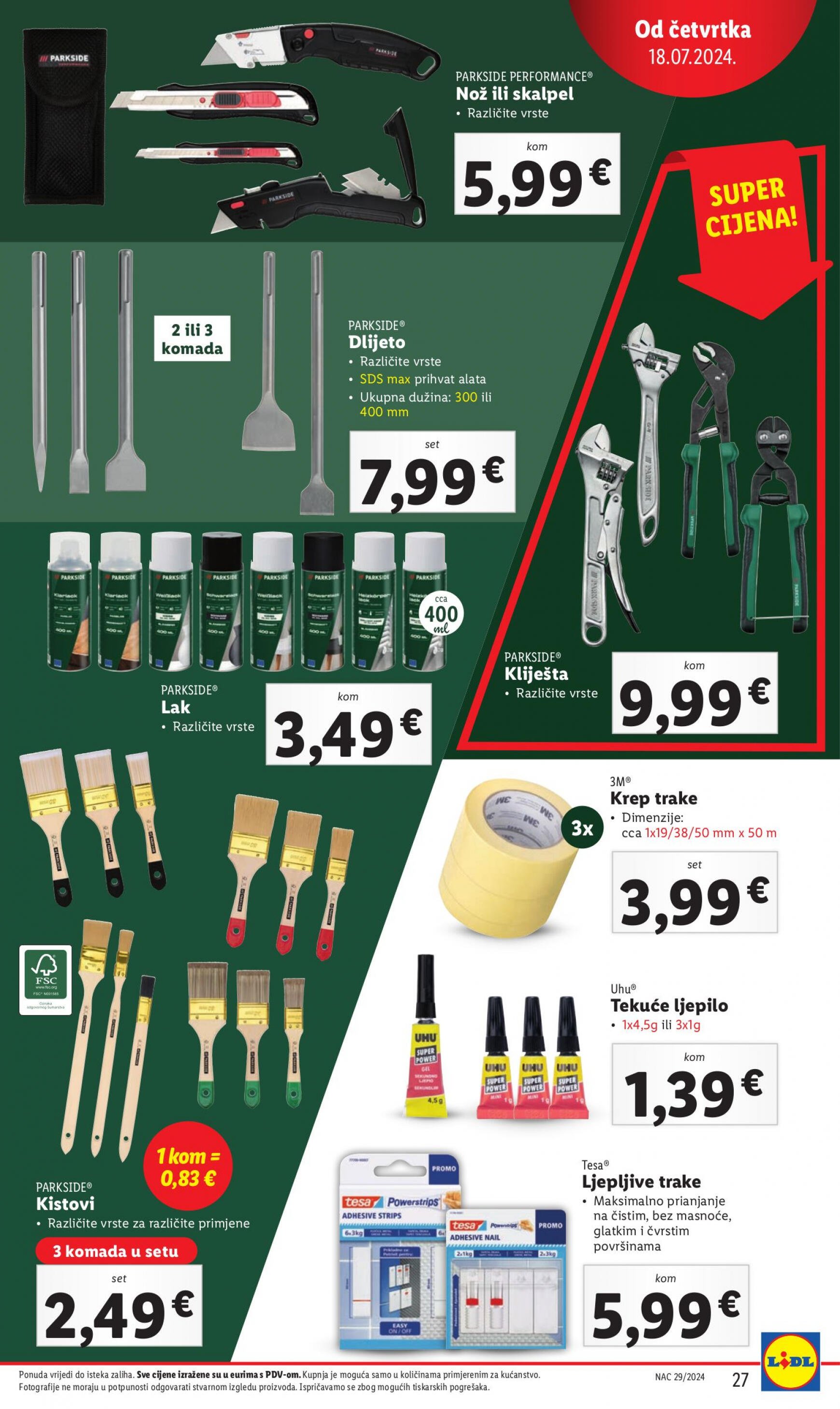 lidl - Novi katalog Lidl 15.07. - 21.07. - page: 27