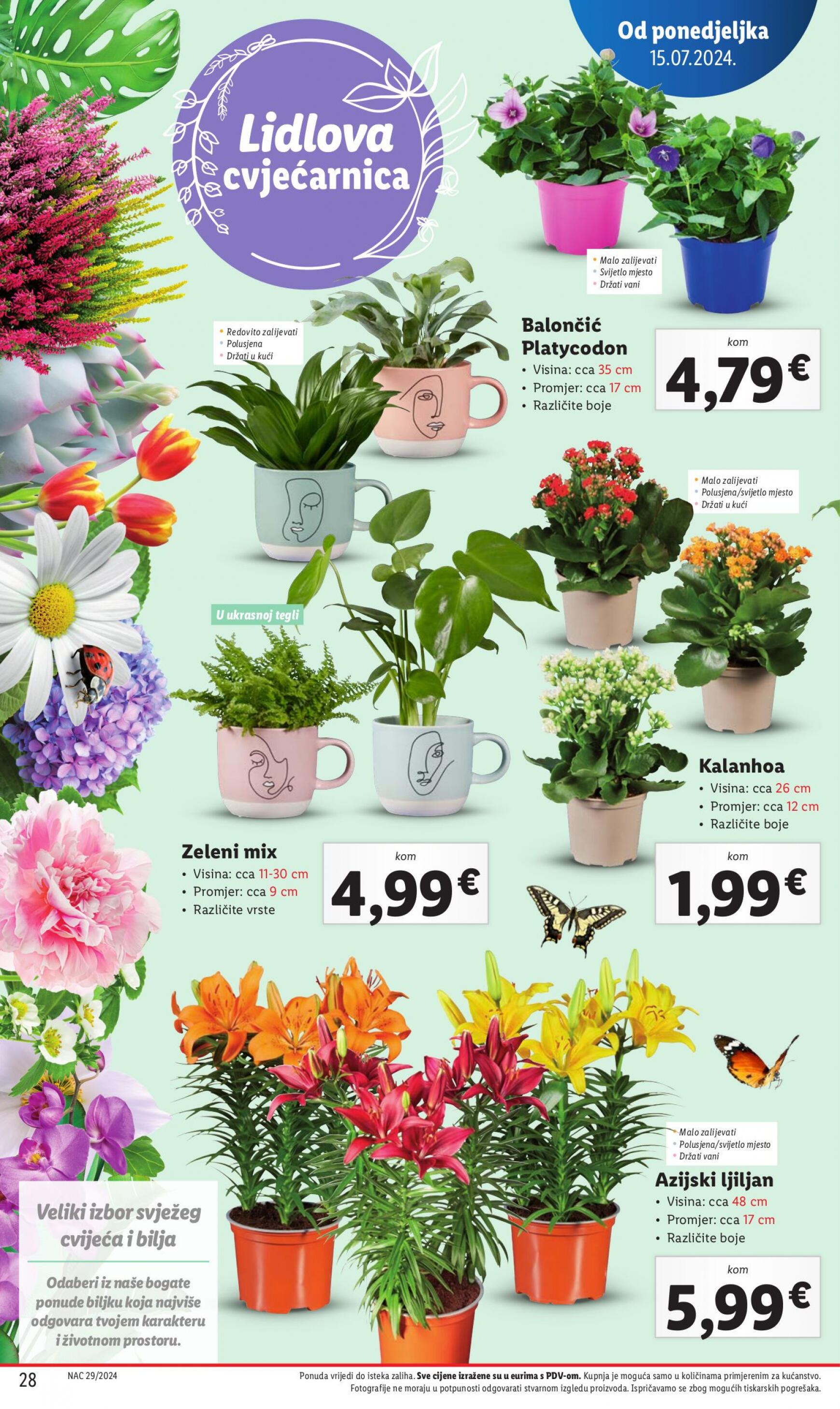 lidl - Novi katalog Lidl 15.07. - 21.07. - page: 28